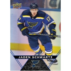 56 Jaden Schwartz  Base Card 2018-19 Tim Hortons UD Upper Deck